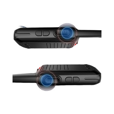 8W Dual Band Vhf Uhf Hands Bf Licentie Gratis Walkie Talkie Beste bereik 5-8km voor buiten