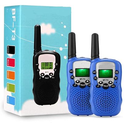 110*58*32mm BF-T3 Mini Walkie Talkie voor kinderen Kleurrijke radio Handheld Outdoor Intercoms