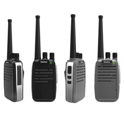 Draagbare radio voor hotels Buitenintercoms Zwarte digitale mobiele radio Walkie Talkie