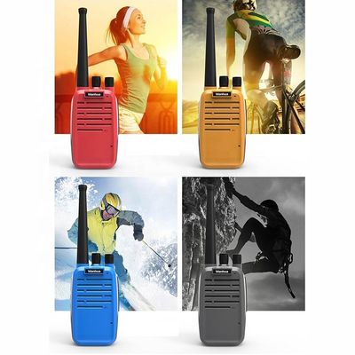 Draagbare radio voor hotels Buitenintercoms Zwarte digitale mobiele radio Walkie Talkie
