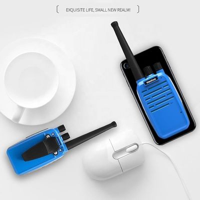 Draagbare radio voor hotels Buitenintercoms Zwarte digitale mobiele radio Walkie Talkie