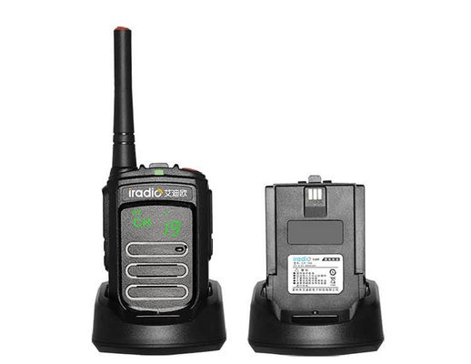 UHF-VHF-modulatiemodus FM 90mm*61mm*30mm CE-gecertificeerde mini digitale walkie-talkie