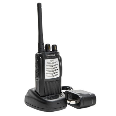 Professionele draagbare UHF-walkie-talkie met 2,5ppm frequentiestabiliteit en encryptie