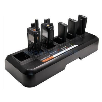 Walkie Talkie Multichannel Charger voor MTP3100 Aanpasbare en duurzame 12V-1A-uitgang