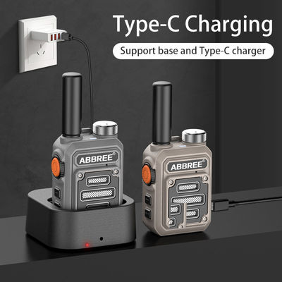 ABBREE AR-63 draadloze walkie-talkie voor jagen Kleur Camo/Brown Talk Bereik 3km-10km
