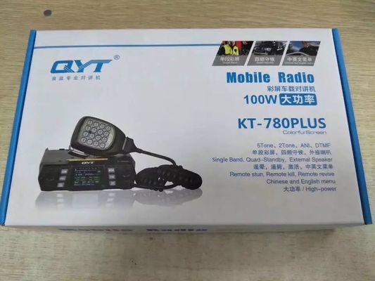 High Power 100W VHF Walkie Talkie QYT KT-780 PLUS Basisstation Mobiele radioreceiver