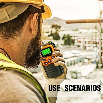 400-470 MHz Handheld PMR 446 Walkie Talkie met zaklamp Blijf verbonden
