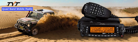 TYT TH-9800 Car Radio 50W Walkie Talkie met 100 km lange afstand en 209 opslagkanalen