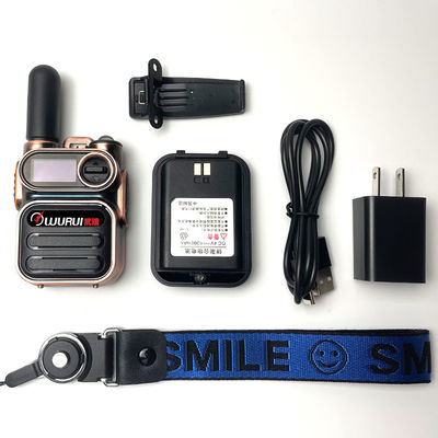 4G draadloze mini-walkie-talkie voor satellietcommunicatie op lange afstand