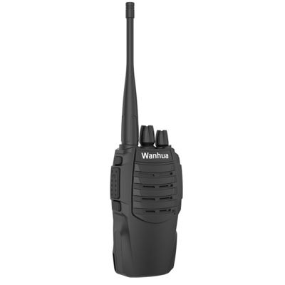2W uitgangsvermogen Walkie Talkie met antenneimpedantie van 50Ω en oplaadbare batterij