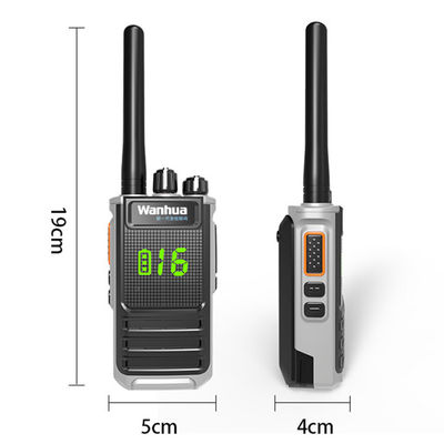 Professionele handheld 400-470MHz UHF gecodeerde walkie-talkie met een lange levensduur batterij