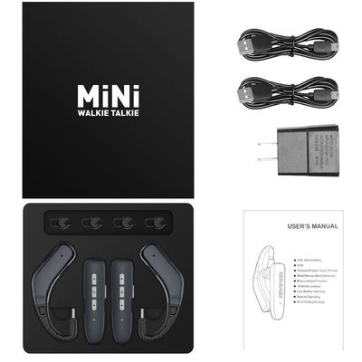 Handheld WLN KD-C23 Mini Ear-Hook Intercom voor tweerichtings radiocommunicatie