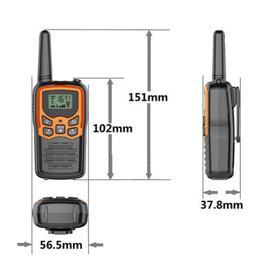 Mobiele telefoon met walkie-talkie-speelgoed en 10 oproeptonen