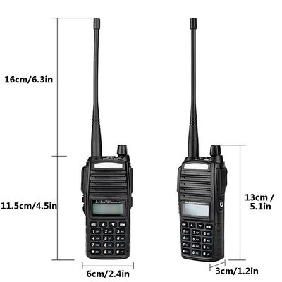 Langbereik Zello Walkie Talkie BF-8201 Uhf Radio Transceiver voor professionele wandelingen