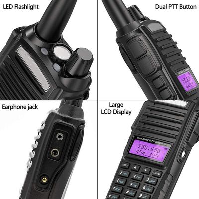 Langbereik Zello Walkie Talkie BF-8201 Uhf Radio Transceiver voor professionele wandelingen