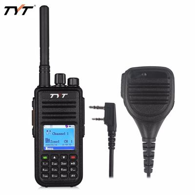 UHF VHF Handheld Walkie Talkie 1000 Channel GPS IP67 Waterdicht Dual Band Digitale Radios