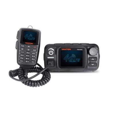 LTE IP-netwerk POC UHF VHF mobiele auto-radio met 4G LTE POC 25w Dual Band Analog Radio