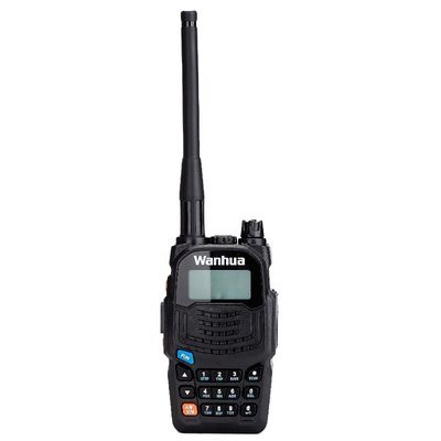 WKTK UV6S Long Range Radio 3W Uitgangsvermogen 16 opslagkanalen voor UHF VHF walkie-talkies
