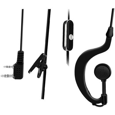 Draadloze oortelefoon, walkie-talkie-headset, radio-oortelefoon, oortelefoon 110±3dB gevoeligheid