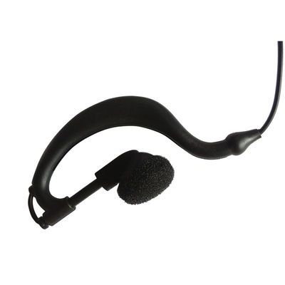 Goedkope 3,5 mm bekabelde koptelefoon voor tweeweg walkie-talkie radio zonder knop