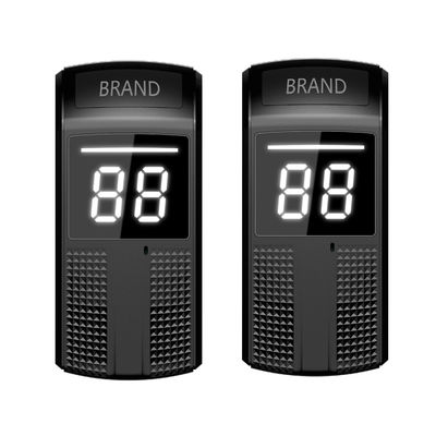 Mini-walkie-talkie met lange afstand voor hotel en restaurant ET800 oplaadbare kraagclip