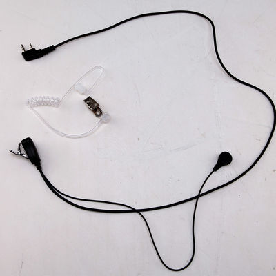 Wanhua Walkie-talkie koptelefoon Kabel koptelefoon Anti-lekkage geluid Comfortabel Oordopje Luchtgids Oordopje Zwarte microfoon Plastic