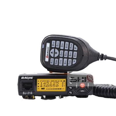 25W Max. Uitgangsvermogen DC7.4V Baojie BJ-218 Auto Mini Mobiele Radio Lange Afstand Transceiver