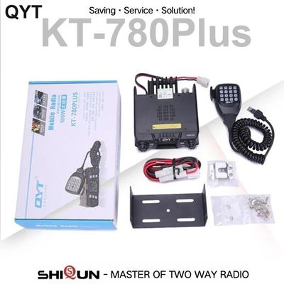25KHz kanaalspacing 100W VHF mobiele radiostation KT-780 Plus voor walkie-talkie