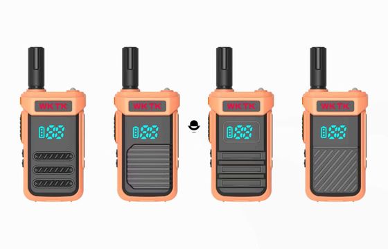 2W Uitgangsvermogen UHF Handheld Walkie Talkie G86 400-470MHz met IPX-1 waterbestendigheid