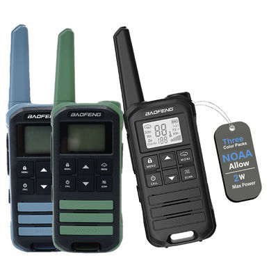 BF FR-22A 2W Long Range Walkie Talkie voor wandelingen Intercoms voor buitencommunicatie