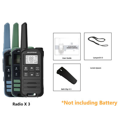 BF FR-22A 2W Long Range Walkie Talkie voor wandelingen Intercoms voor buitencommunicatie