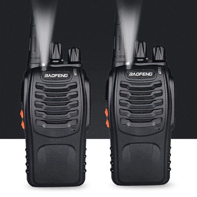 0-50 km spreekbereik Baofeng BF-888S 400-470 MHz UHF draagbare tweeweg radio-walkie-talkie