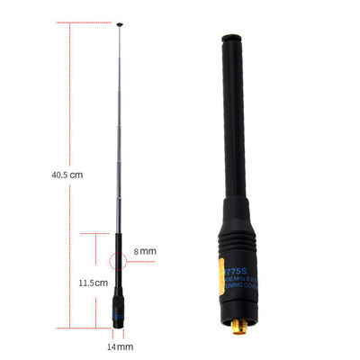 144-146/430-440MHz Frequentiebereik RH775 Walkie-Talkie met NFC en lange antennes