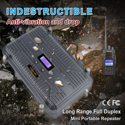 CTCSS/DCS Encode and Decode Network Aanpasbaar 10W Full Duplex Walkie Talkie Repeater