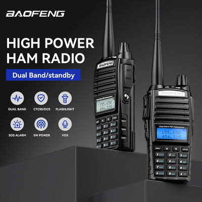 Baofeng UV-82 Walkie Talkie VHF UHF Frequency Type voor PTT-communicatie in Pakistan
