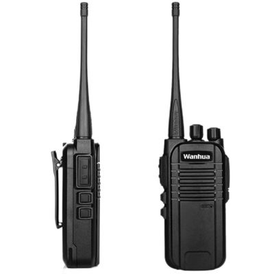 Draagbare tweerichtingsradio handheld uhf walkie-talkie voor hotel- en restaurantpersoneel