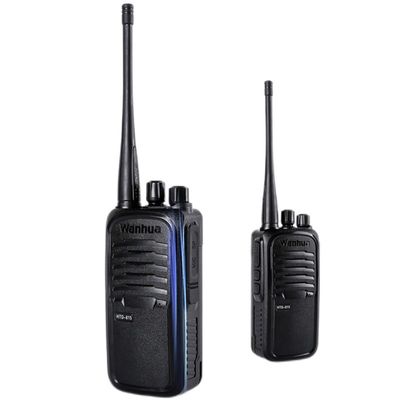 Zwarte Wanhua HTD815 Walkie Talkie 5W/8W Optioneel bereik van 10 km voor communicatiebehoeften