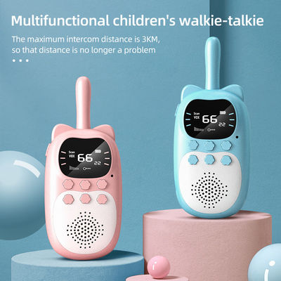 20 opslagkanalen handheld walkie-talkie voor kinderen 3 km ABS plastic afstandsbediening