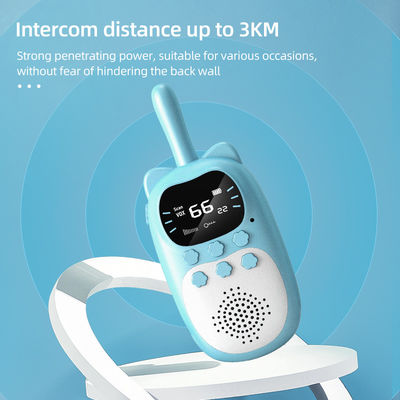 20 opslagkanalen handheld walkie-talkie voor kinderen 3 km ABS plastic afstandsbediening