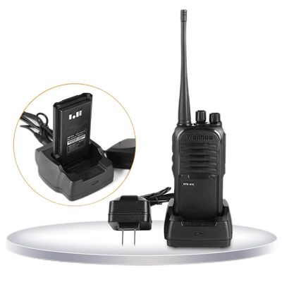 Zwarte Wanhua HTD815 Walkie Talkie 5W/8W Optioneel bereik van 10 km voor communicatiebehoeften