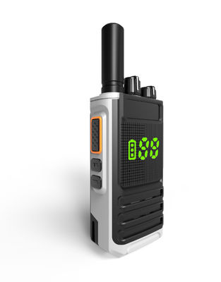 Tweeweg radio walkie-talkies met 200g Li-ion batterij en waterbestendig niveau IPX-1