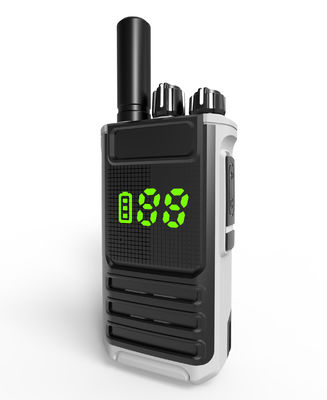Tweeweg radio walkie-talkies met 200g Li-ion batterij en waterbestendig niveau IPX-1