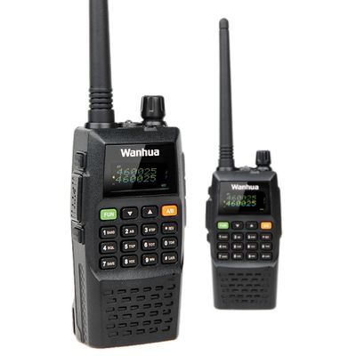Lanceer Wanhua VHF Dual Band Two Way Radio Perfect voor KTV bij 7.2V werkspanning
