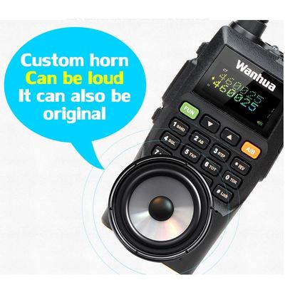Lanceer Wanhua VHF Dual Band Two Way Radio Perfect voor KTV bij 7.2V werkspanning