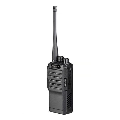 2000 mAh batterijcapaciteit Dual-Band Walkie Talkie voor hotel en buiten 5W 400-470MHz