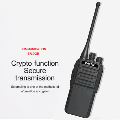 Draagbare VHF UHF Two Way Radio 3W Uitgangsvermogen Perfect voor Hotel Restaurant Intercoms