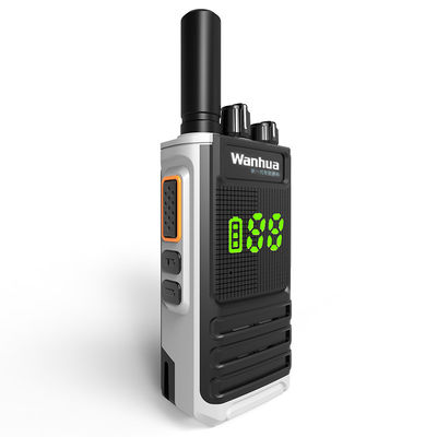Aanpasbaar frequentiebereik Grote capaciteit Cell Walkie-Talkie met displayfunctie