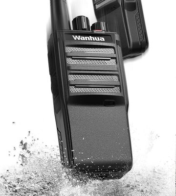 Oorspronkelijke handheld radio met 5 watt VHF UHF frequentietype en langeafstandsintercoms