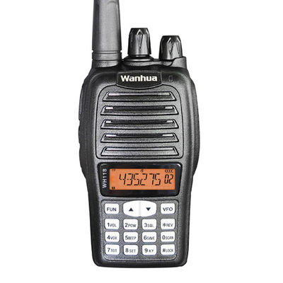 Wanhua WH118 Dual-band Handheld Radio 189g Walkie Talkie voor communicatie op lange afstand