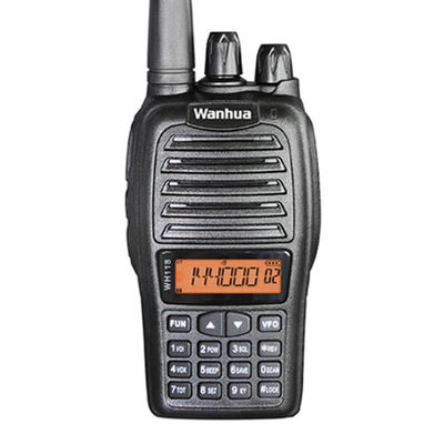Wanhua WH118 Dual-band Handheld Radio 189g Walkie Talkie voor communicatie op lange afstand